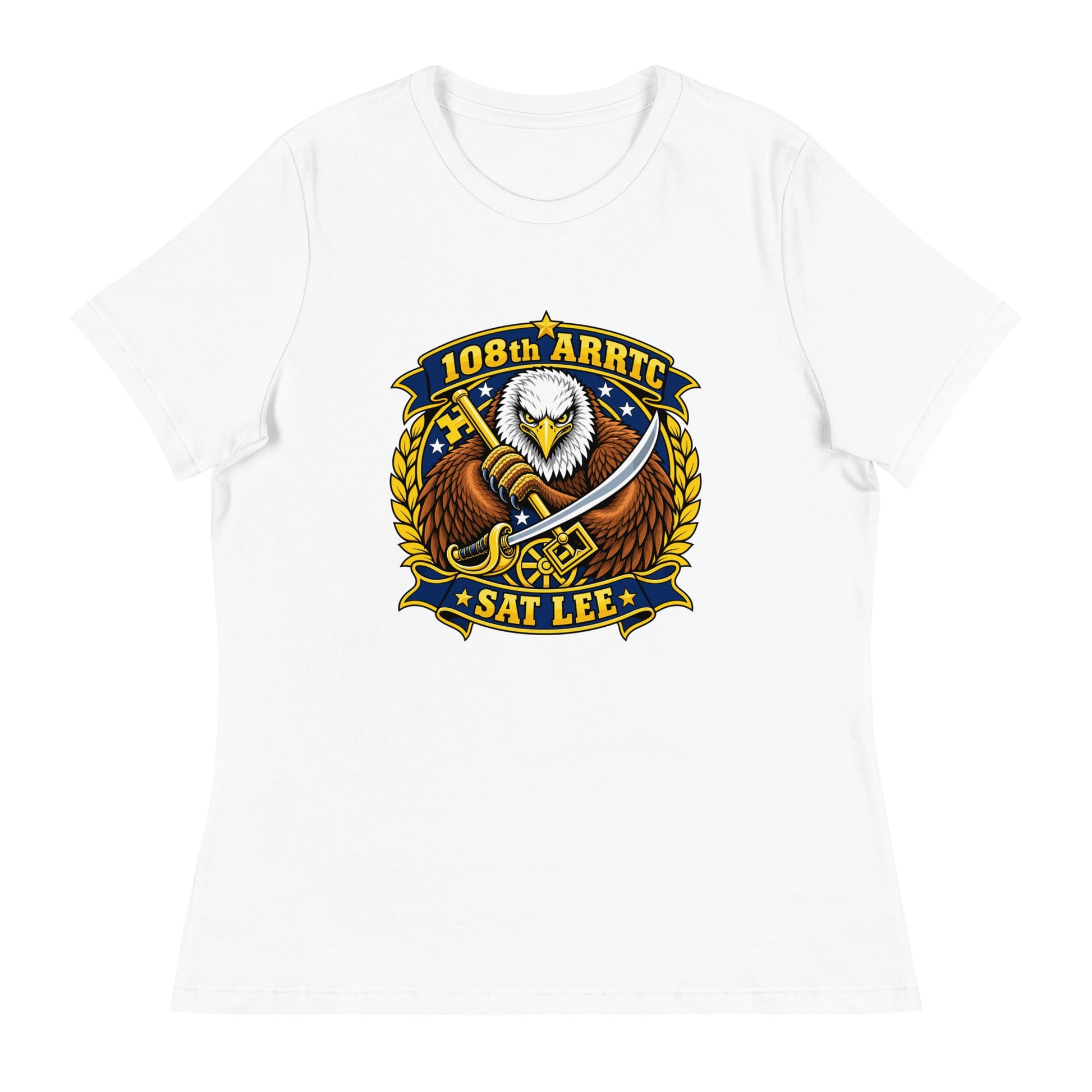 Performance | Women's Relaxed T Shirt | SAT Lee | Emblem Logo