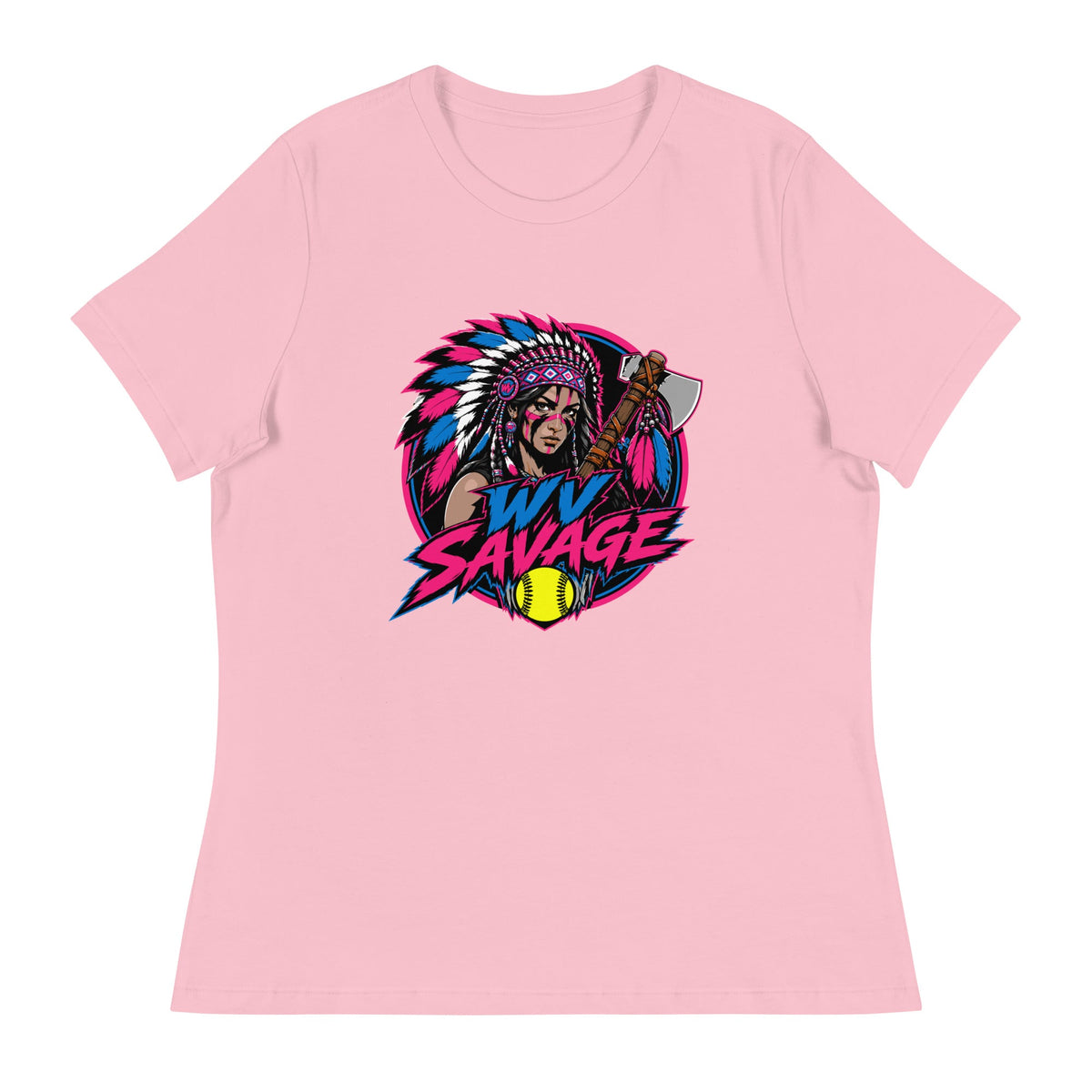 Performance | Women's Relaxed T Shirt | Savage | Crest Logo