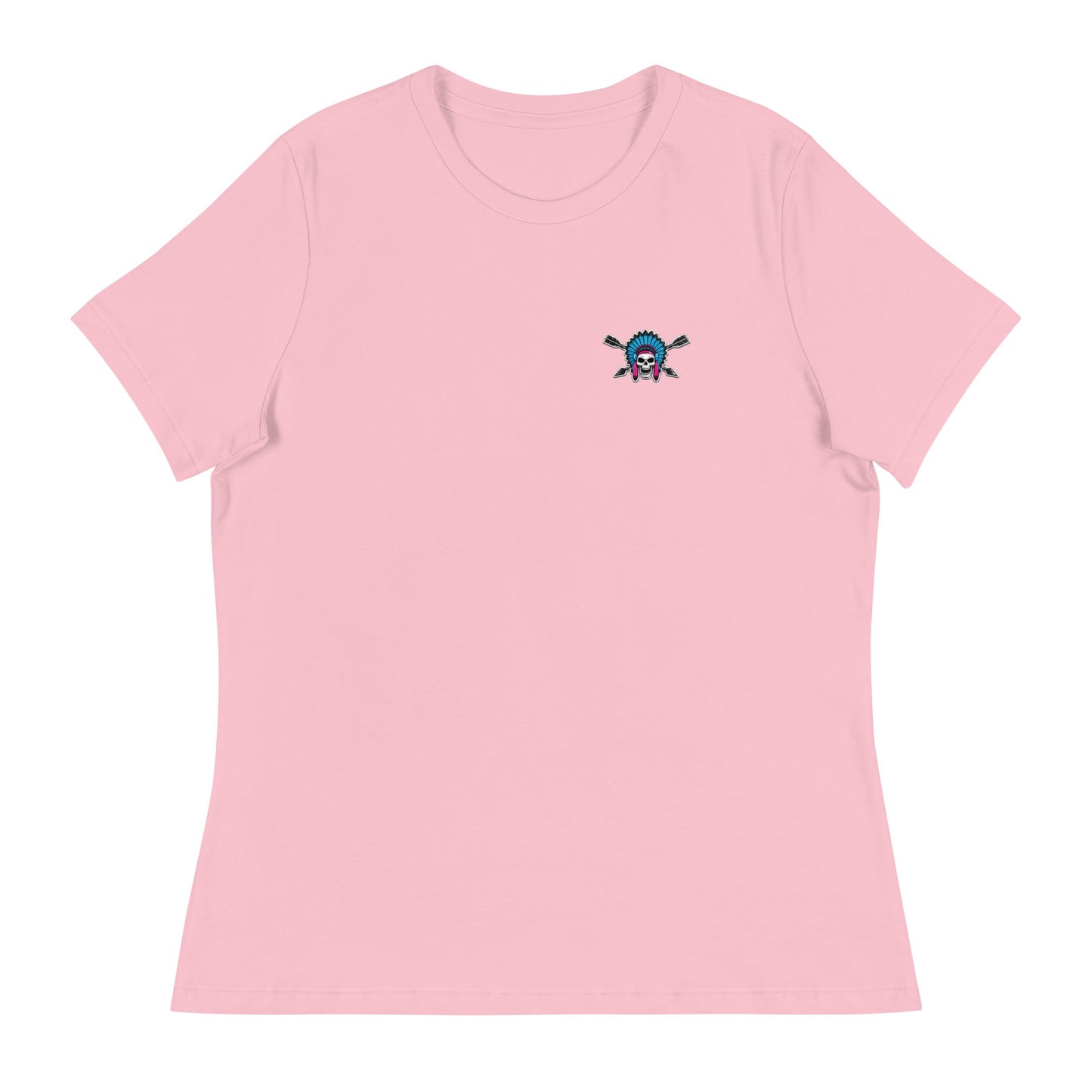 Performance | Women's Relaxed T Shirt | Savage Softball | Chief Skullcrest Logo