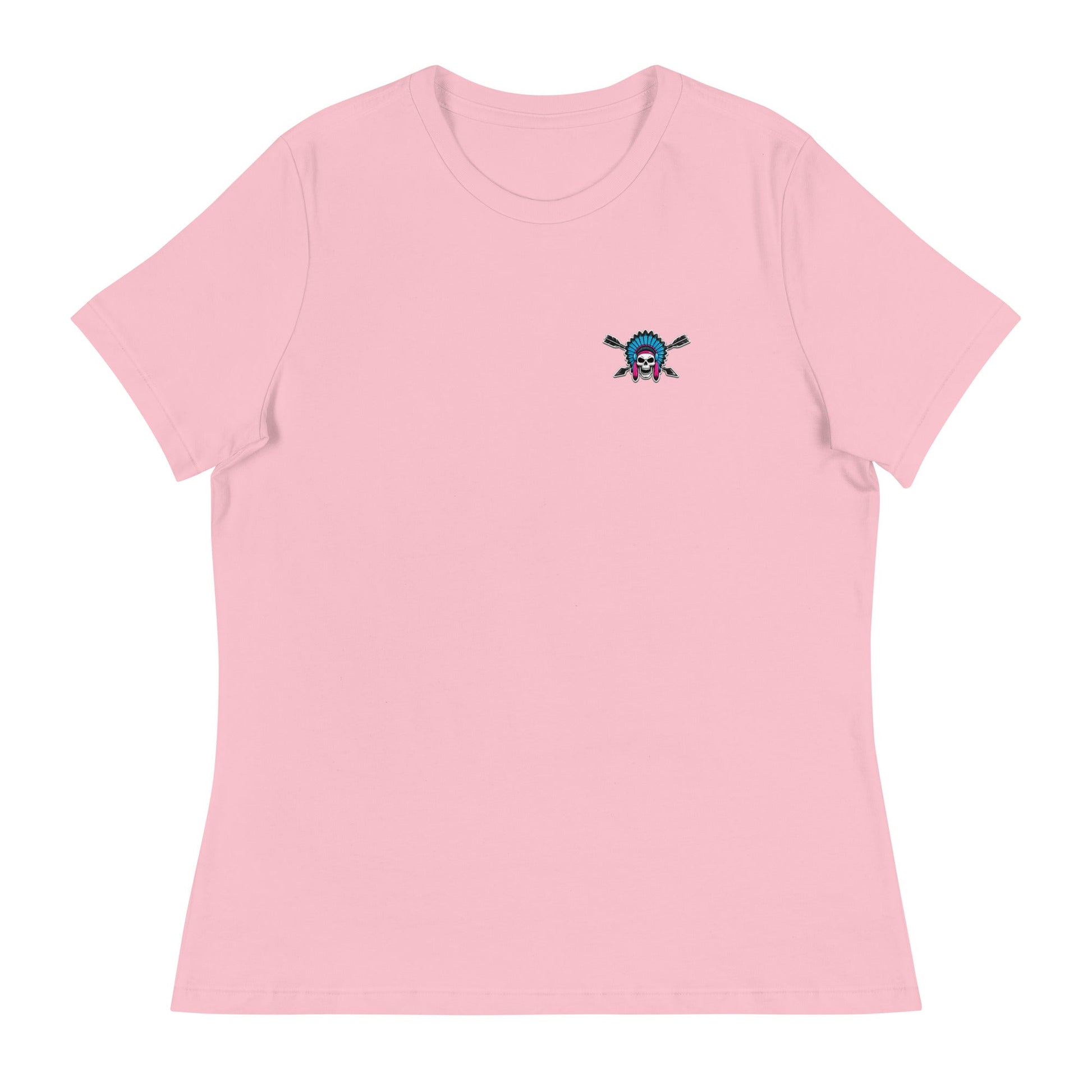 Performance | Women's Relaxed T Shirt | Savage Softball | Chief Skullcrest Logo