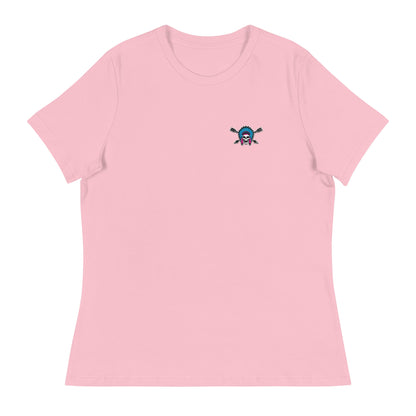 Performance | Women's Relaxed T Shirt | Savage Softball | Chief Skullcrest Logo