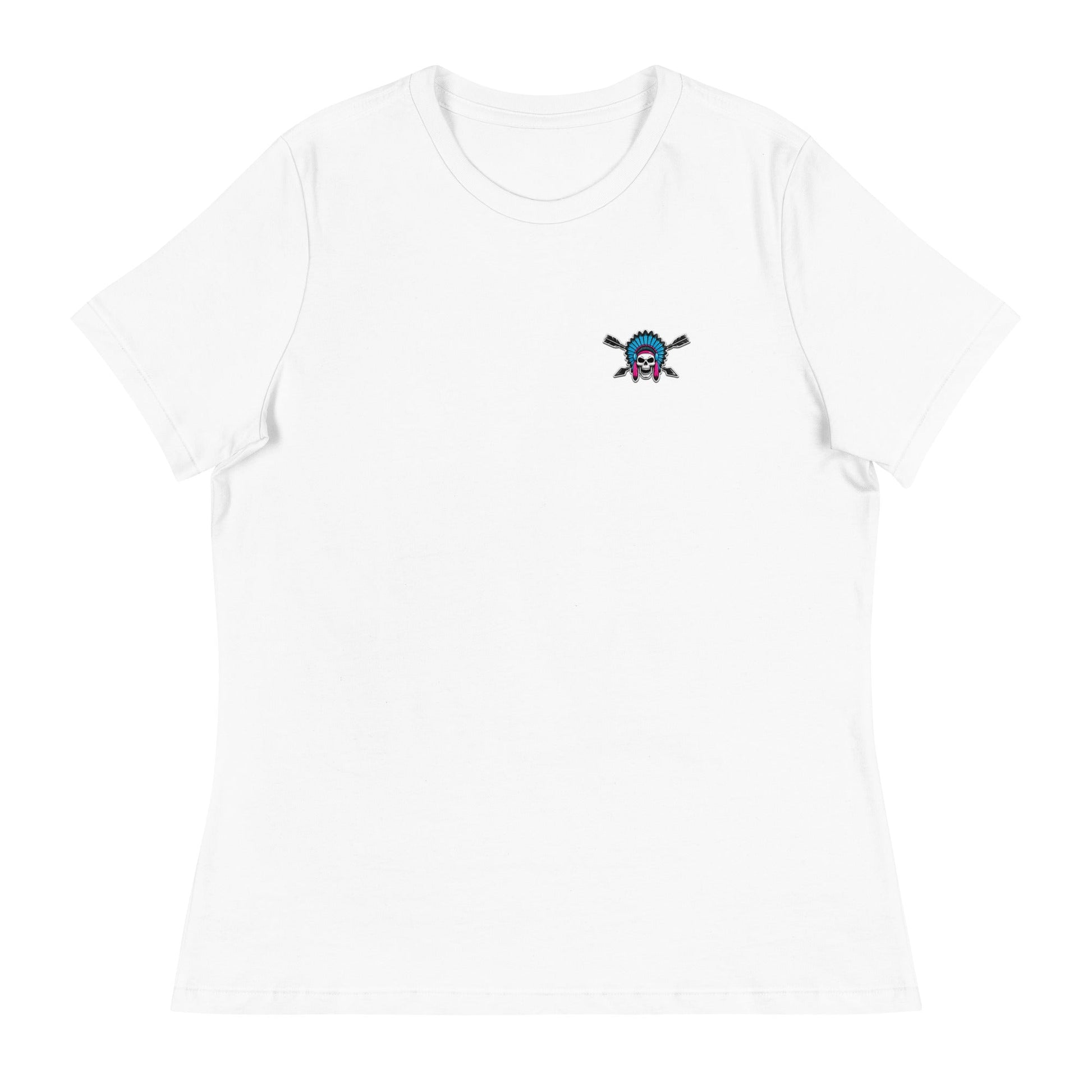 Performance | Women's Relaxed T Shirt | Savage Softball | Chief Skullcrest Logo