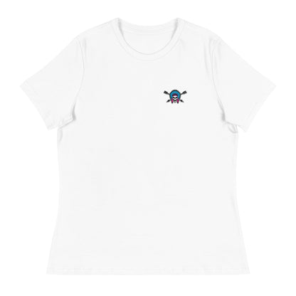 Performance | Women's Relaxed T Shirt | Savage Softball | Chief Skullcrest Logo