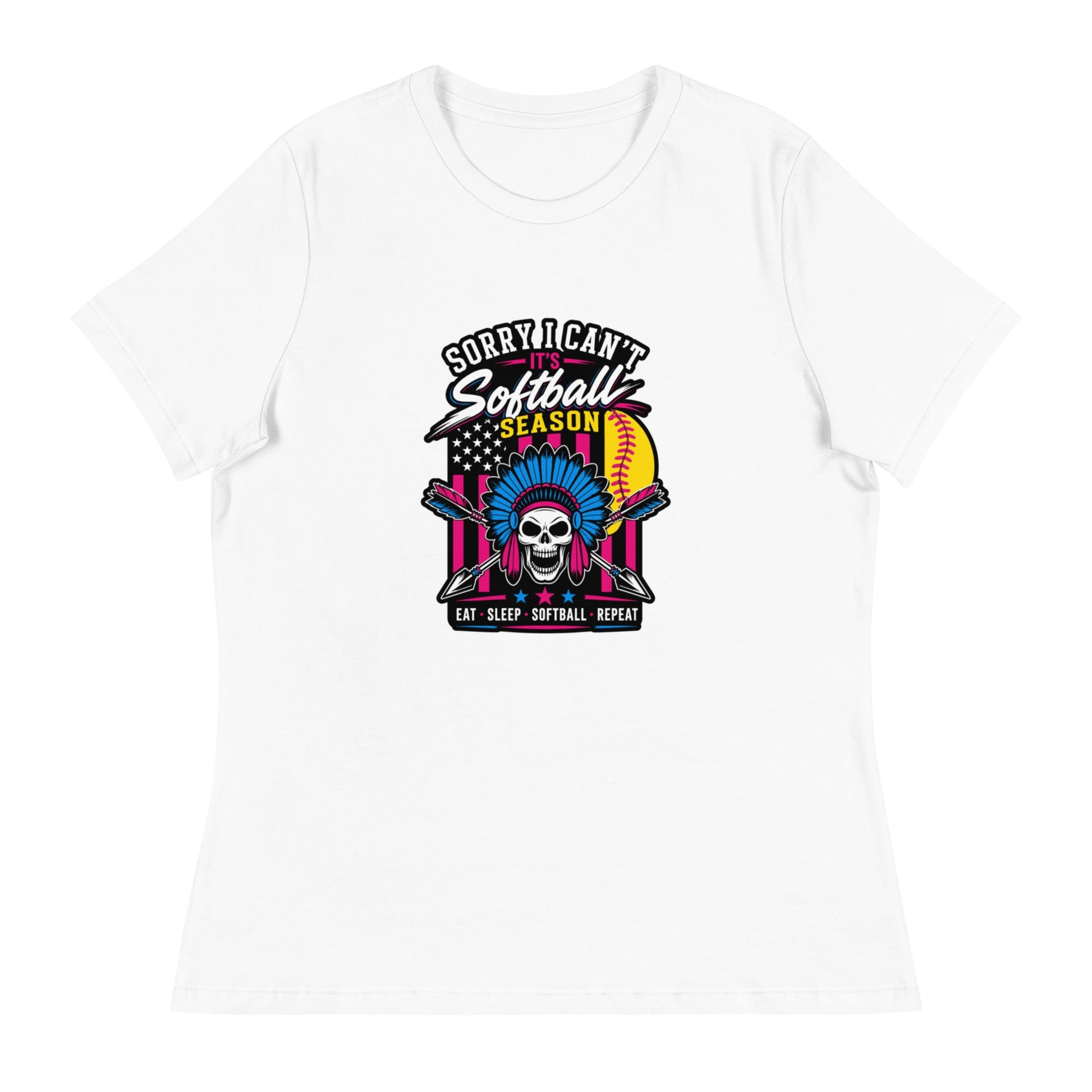Performance | Women's Relaxed T Shirt | Savage Softball | Tribal Ace Logo