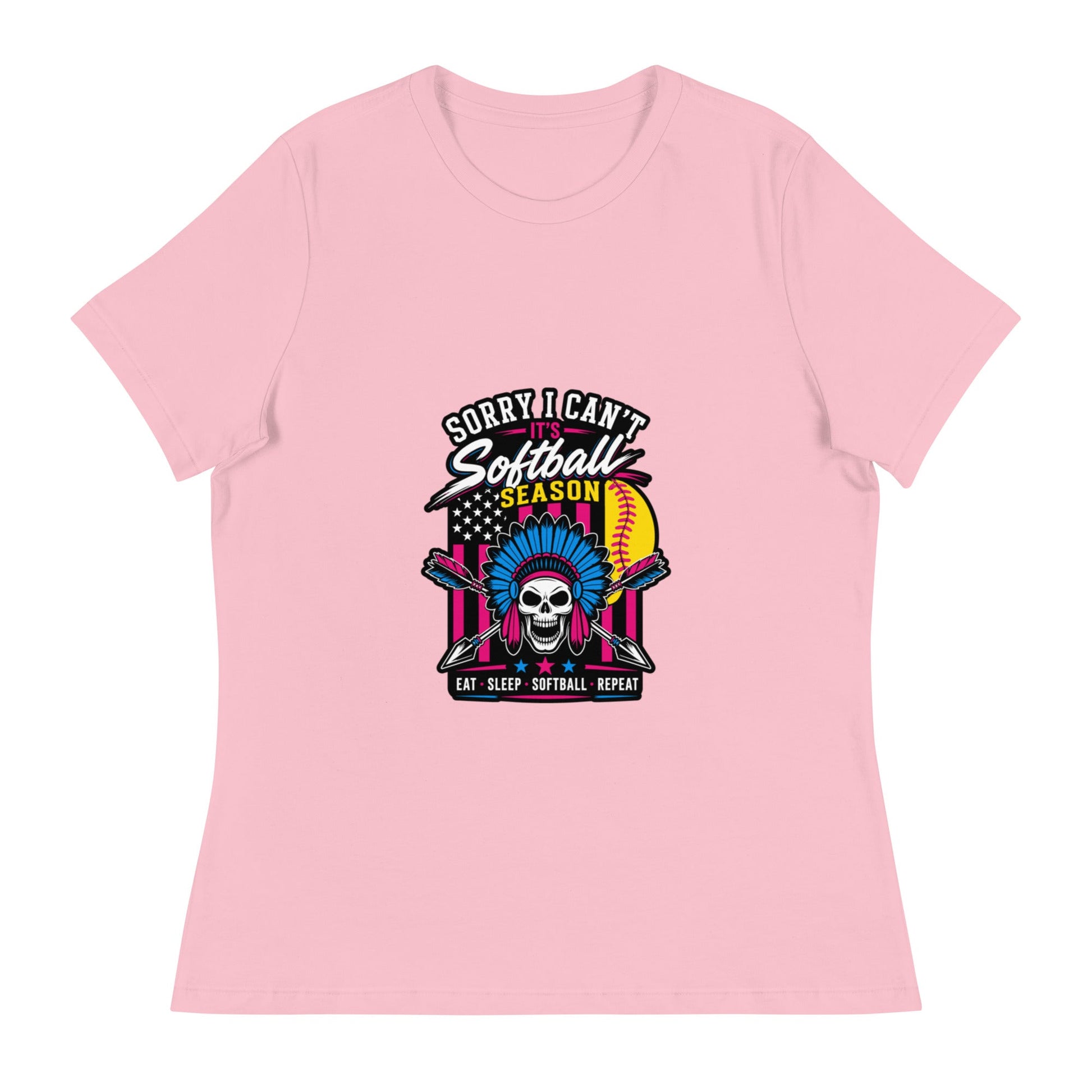 Performance | Women's Relaxed T Shirt | Savage Softball | Tribal Ace Logo
