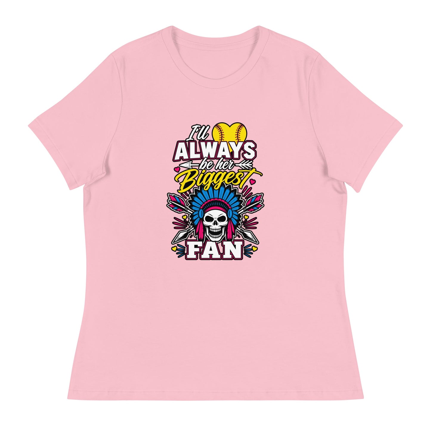 Performance | Women's Relaxed T Shirt | Savage Softball | Valor Logo