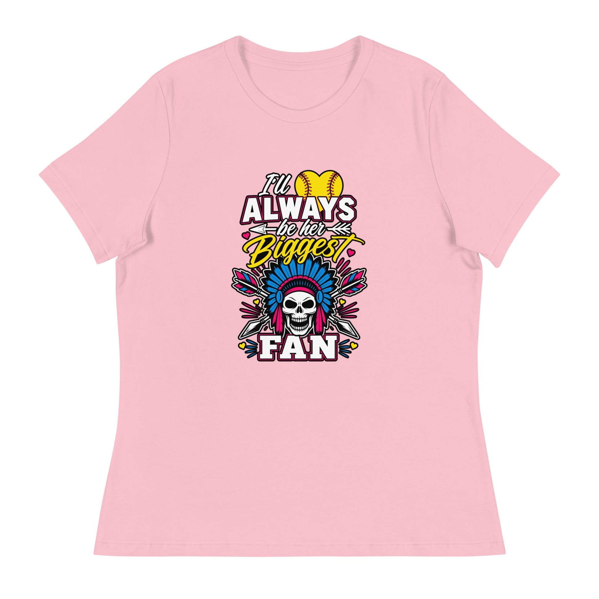 Performance | Women's Relaxed T Shirt | Savage Softball | Valor Logo