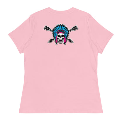 Performance | Women's Relaxed T Shirt | Savage Softball | Valor Logo