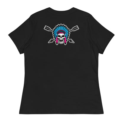 Performance | Women's Relaxed T Shirt | Savage Softball | Valor Logo