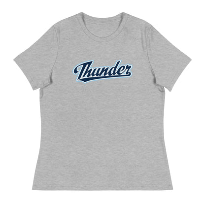 Performance | Women's Relaxed T Shirt | SCAA Thunder | Script Logo