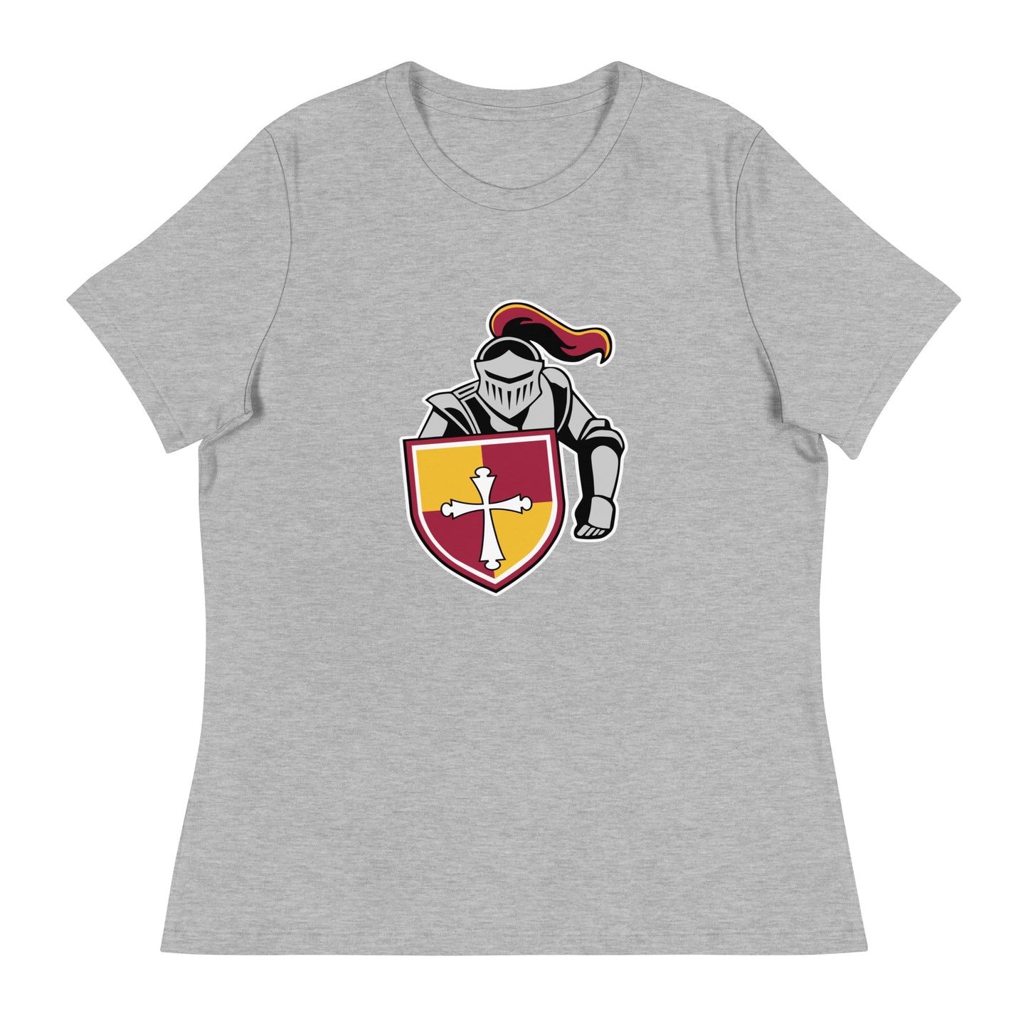 Performance | Women's Relaxed T Shirt | Scecina High School Track and Field | Crusader Logo