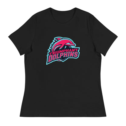 Performance | Women's Relaxed T Shirt | SE Triumphant Dolphins | Dolphins Alternate Logo