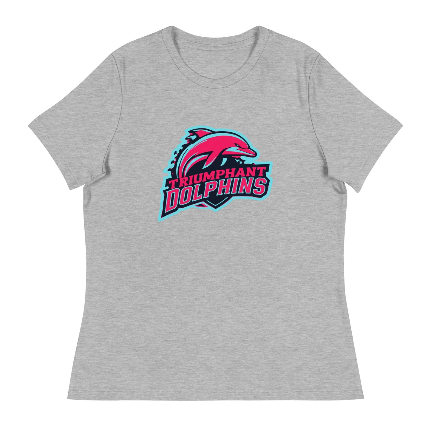 Performance | Women's Relaxed T Shirt | SE Triumphant Dolphins | Dolphins Alternate Logo