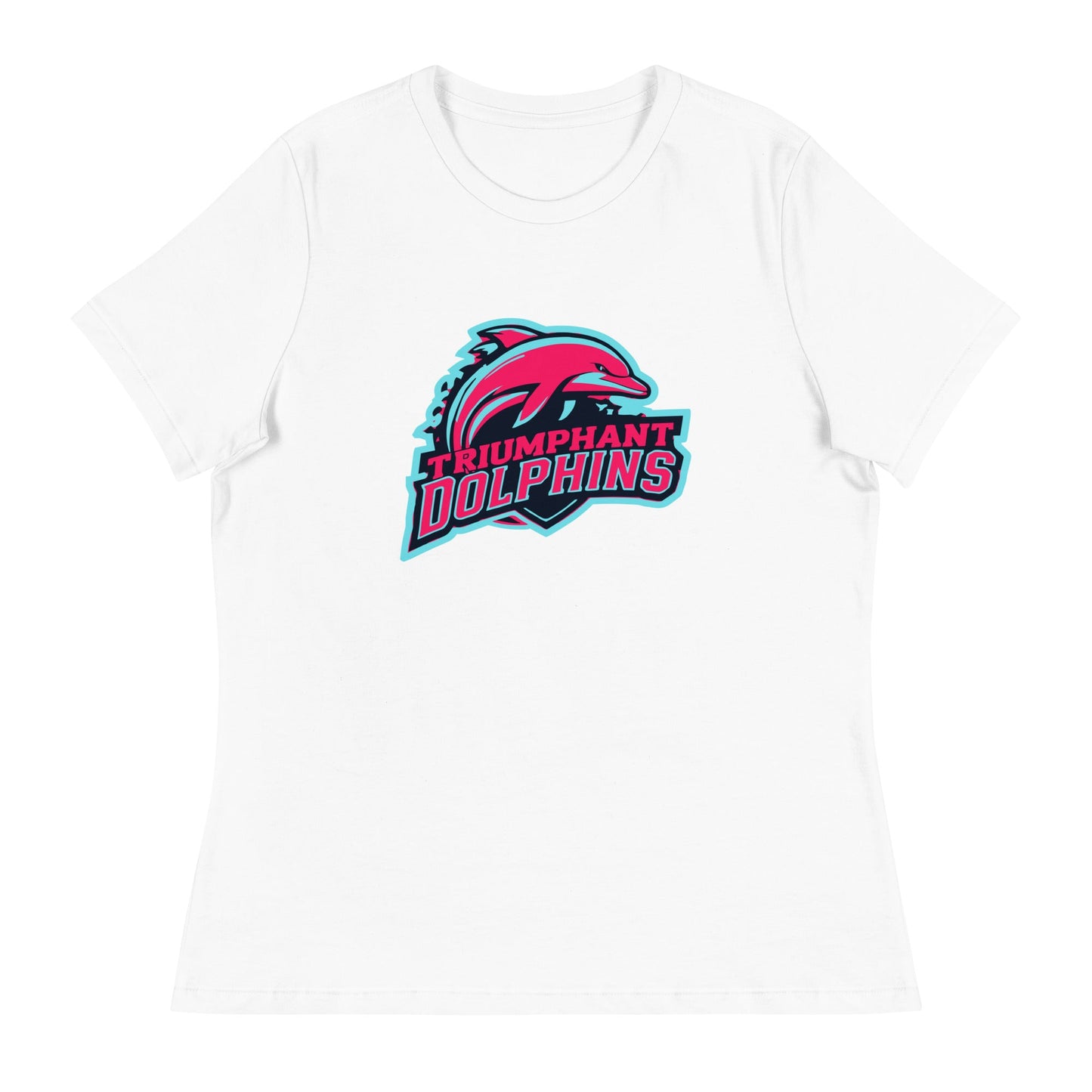 Performance | Women's Relaxed T Shirt | SE Triumphant Dolphins | Dolphins Alternate Logo