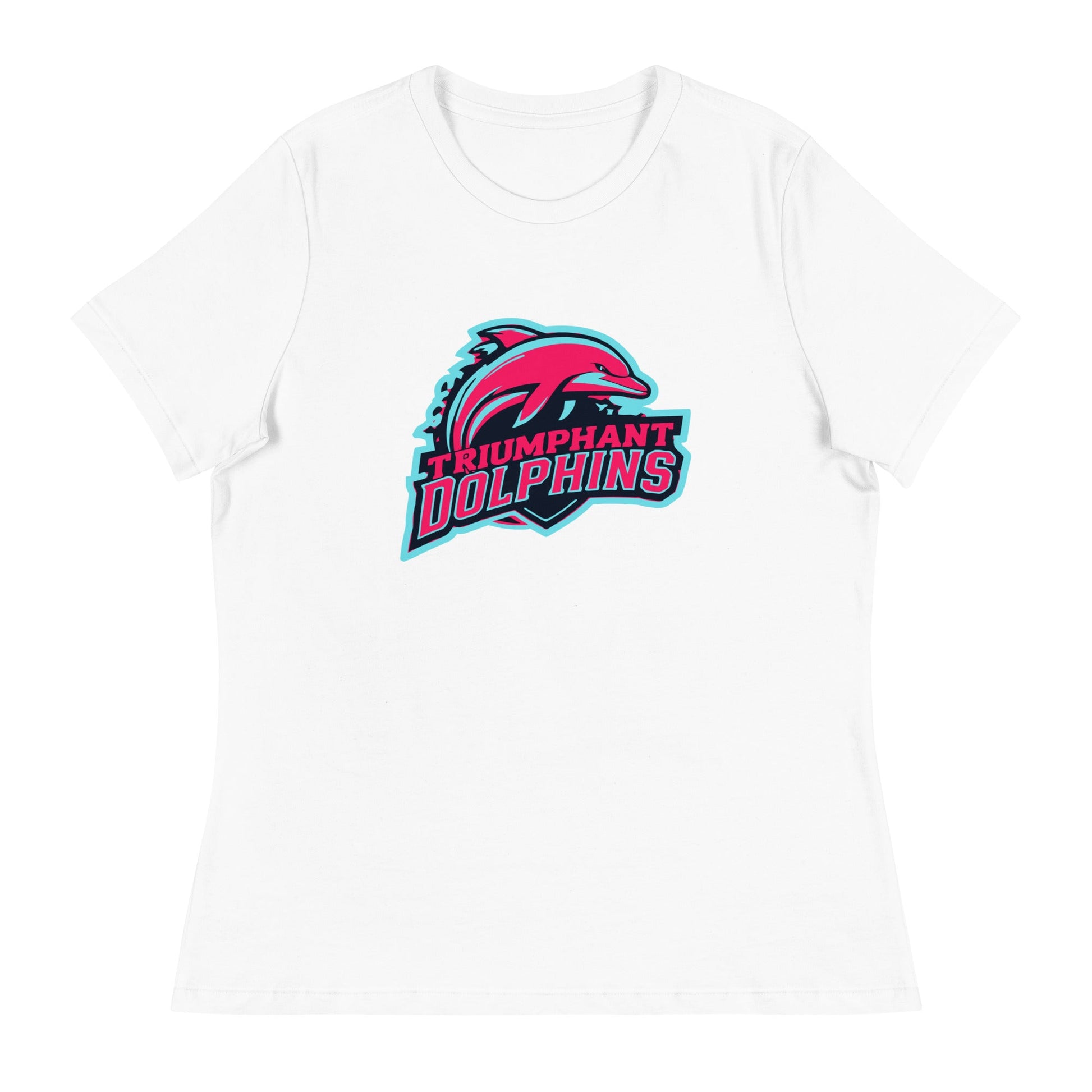 Performance | Women's Relaxed T Shirt | SE Triumphant Dolphins | Dolphins Alternate Logo
