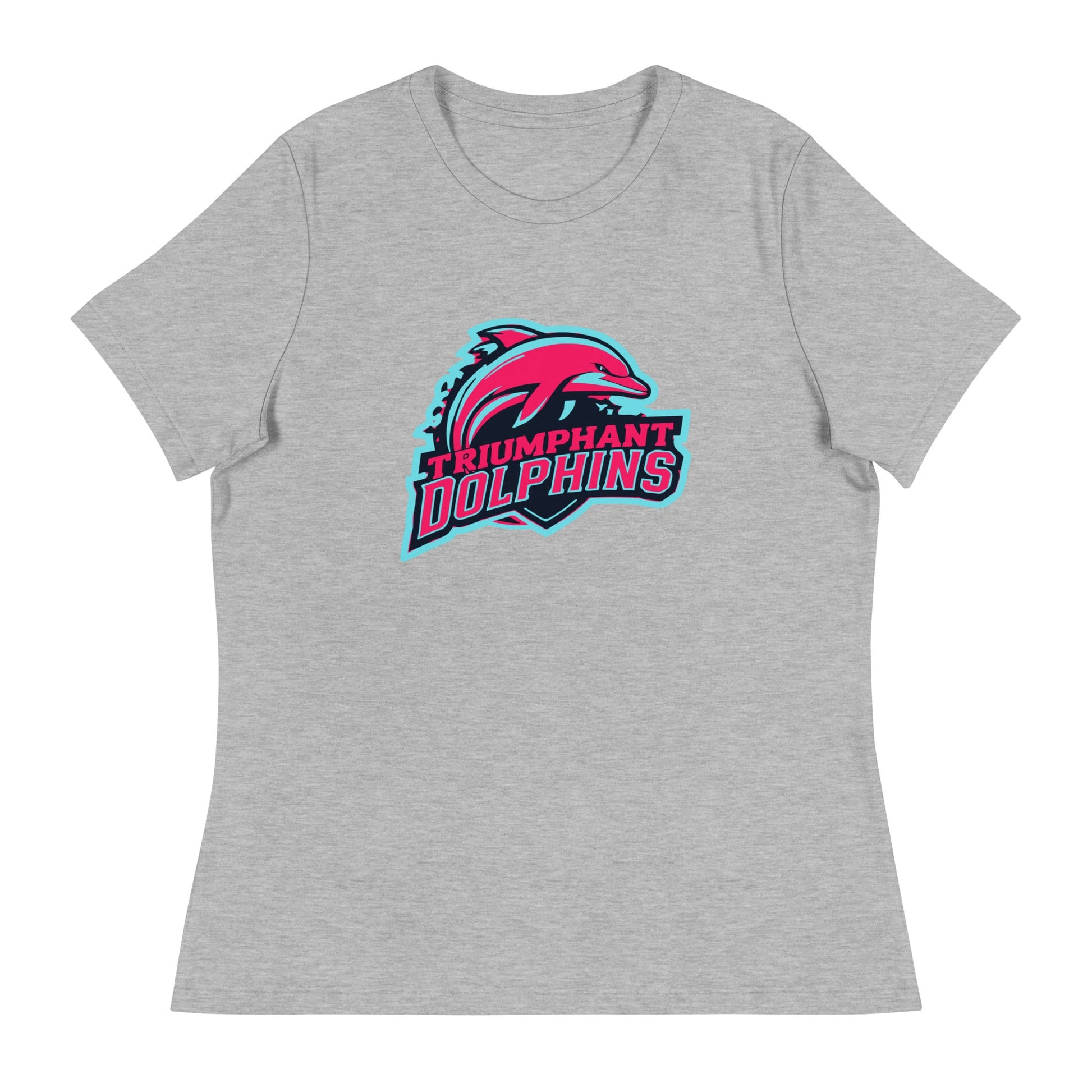 Performance | Women's Relaxed T Shirt | SE Triumphant Dolphins | Dolphins Alternate Logo
