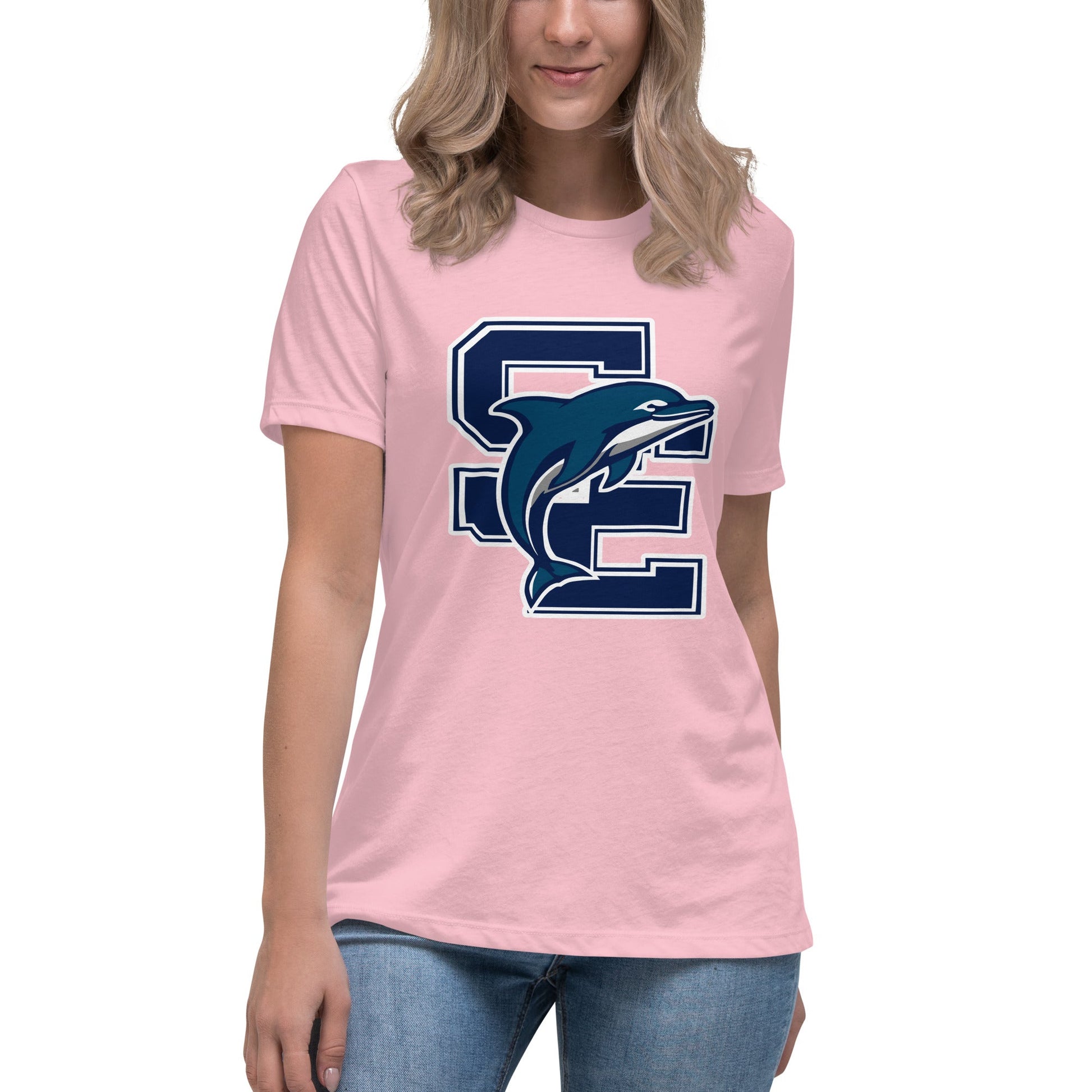 Performance | Women's Relaxed T Shirt | SE Triumphant Dolphins | SE Logo