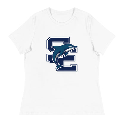 Performance | Women's Relaxed T Shirt | SE Triumphant Dolphins | SE Logo