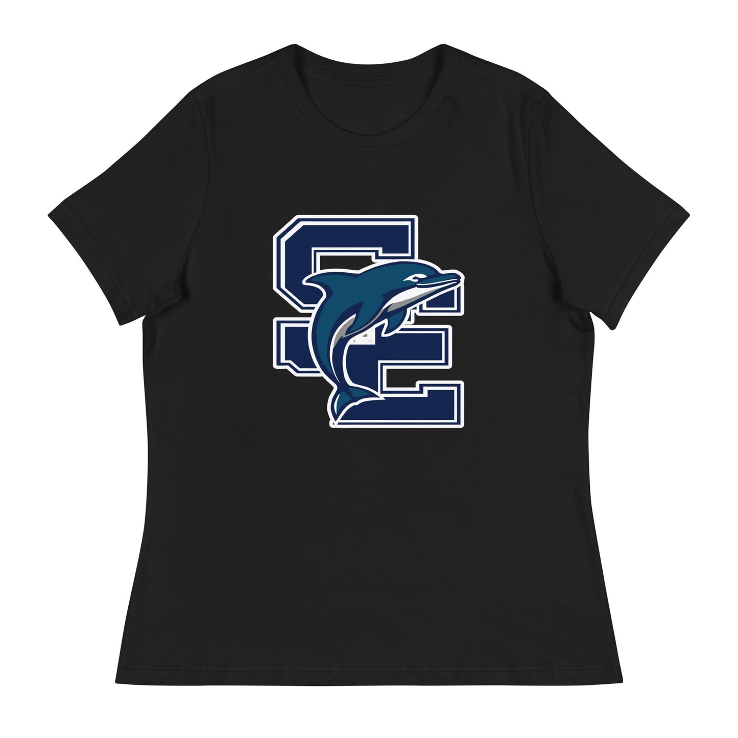 Performance | Women's Relaxed T Shirt | SE Triumphant Dolphins | SE Logo