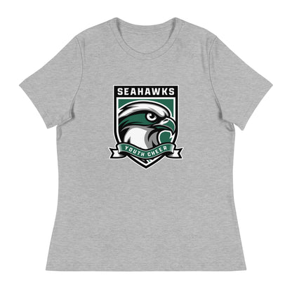 Performance | Women's Relaxed T Shirt | Seahawks Youth Cheer | Shield Logo
