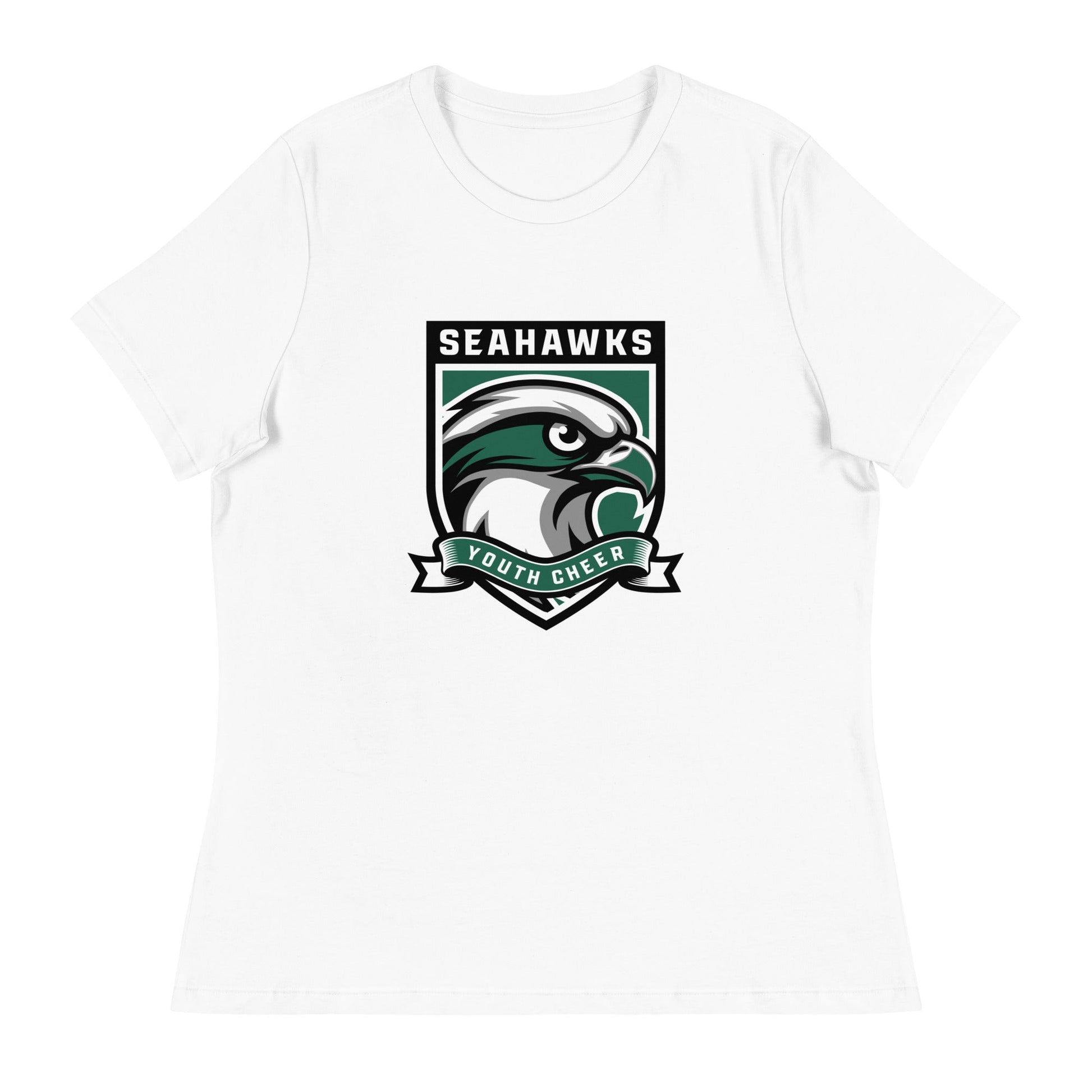 Performance | Women's Relaxed T Shirt | Seahawks Youth Cheer | Shield Logo