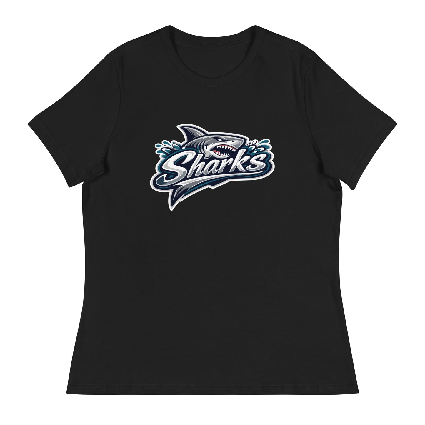 Performance | Women's Relaxed T Shirt | Sharks | Sharks Logo