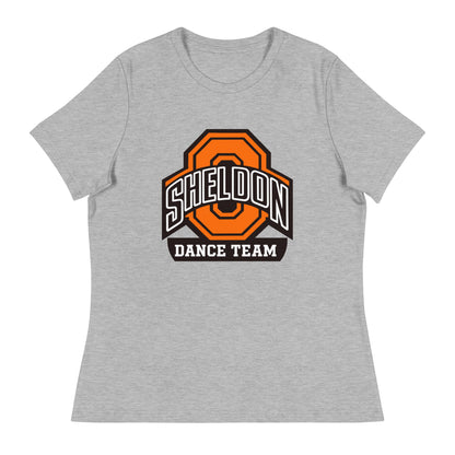 Performance | Women's Relaxed T Shirt | Sheldon Dance Team | Emblem Logo