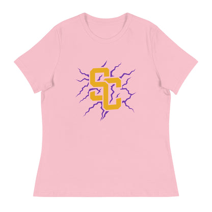 Performance | Women's Relaxed T Shirt | Shock City FC | SC Mark Logo