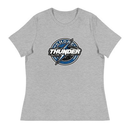 Performance | Women's Relaxed T Shirt | Shore Thunder LLC | Badge Logo