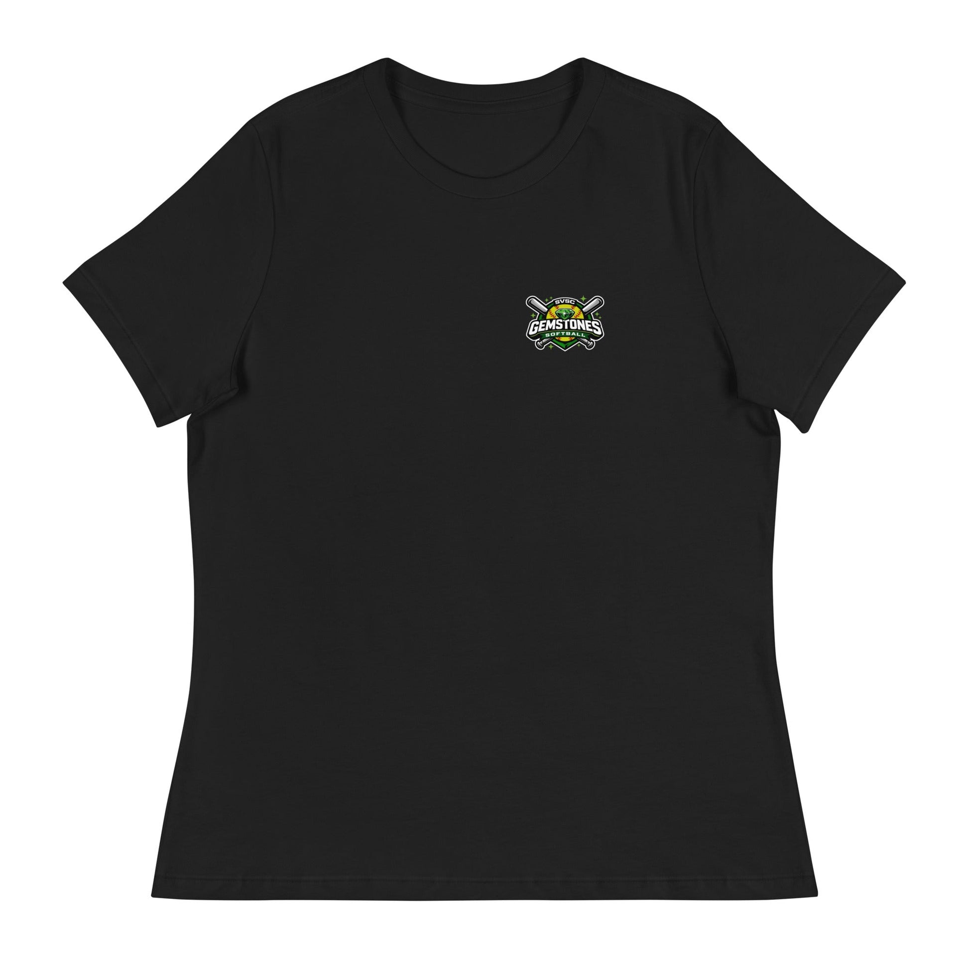 Performance | Women's Relaxed T Shirt | Silver Valley Gemstones | Vanguard Logo