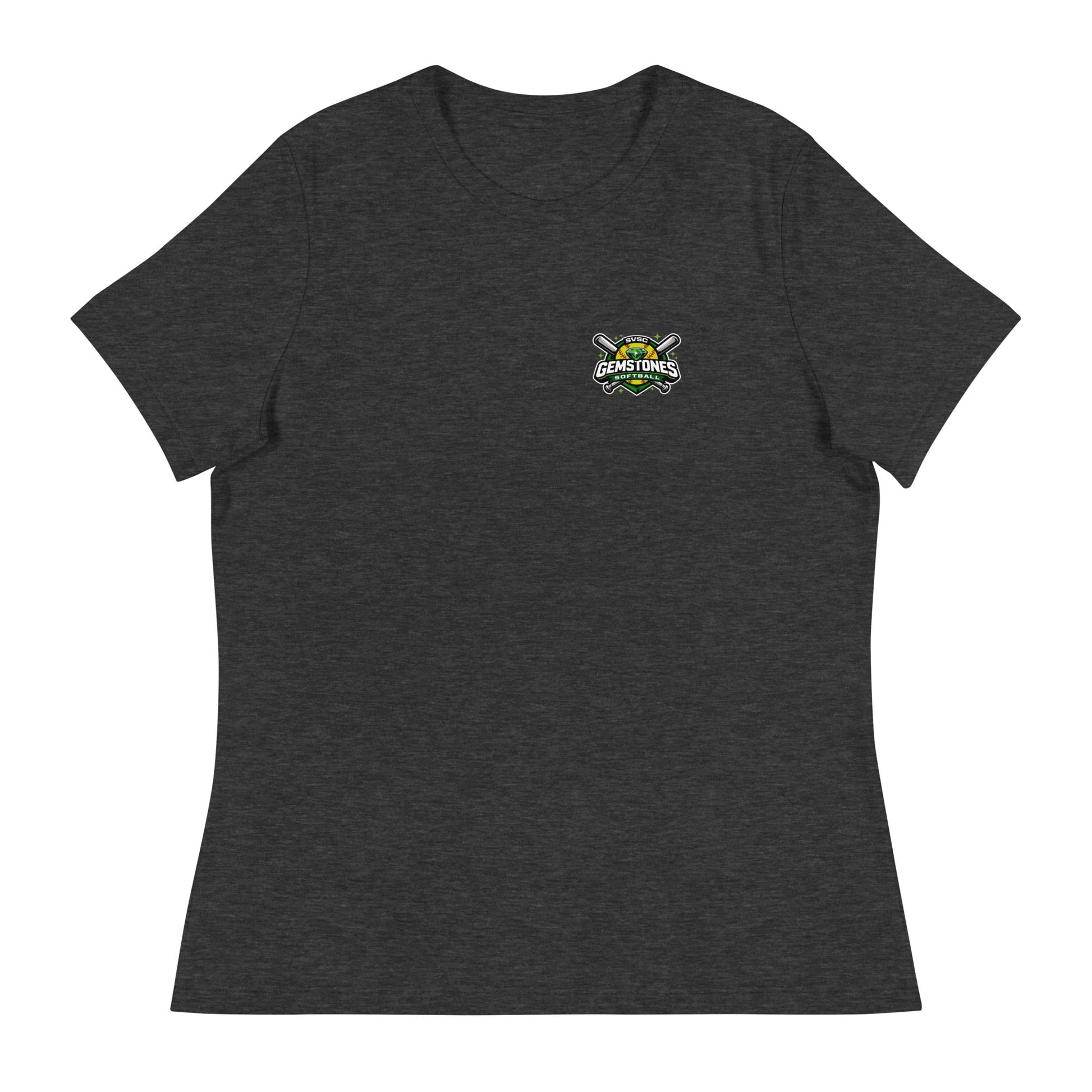 Performance | Women's Relaxed T Shirt | Silver Valley Gemstones | Vanguard Logo