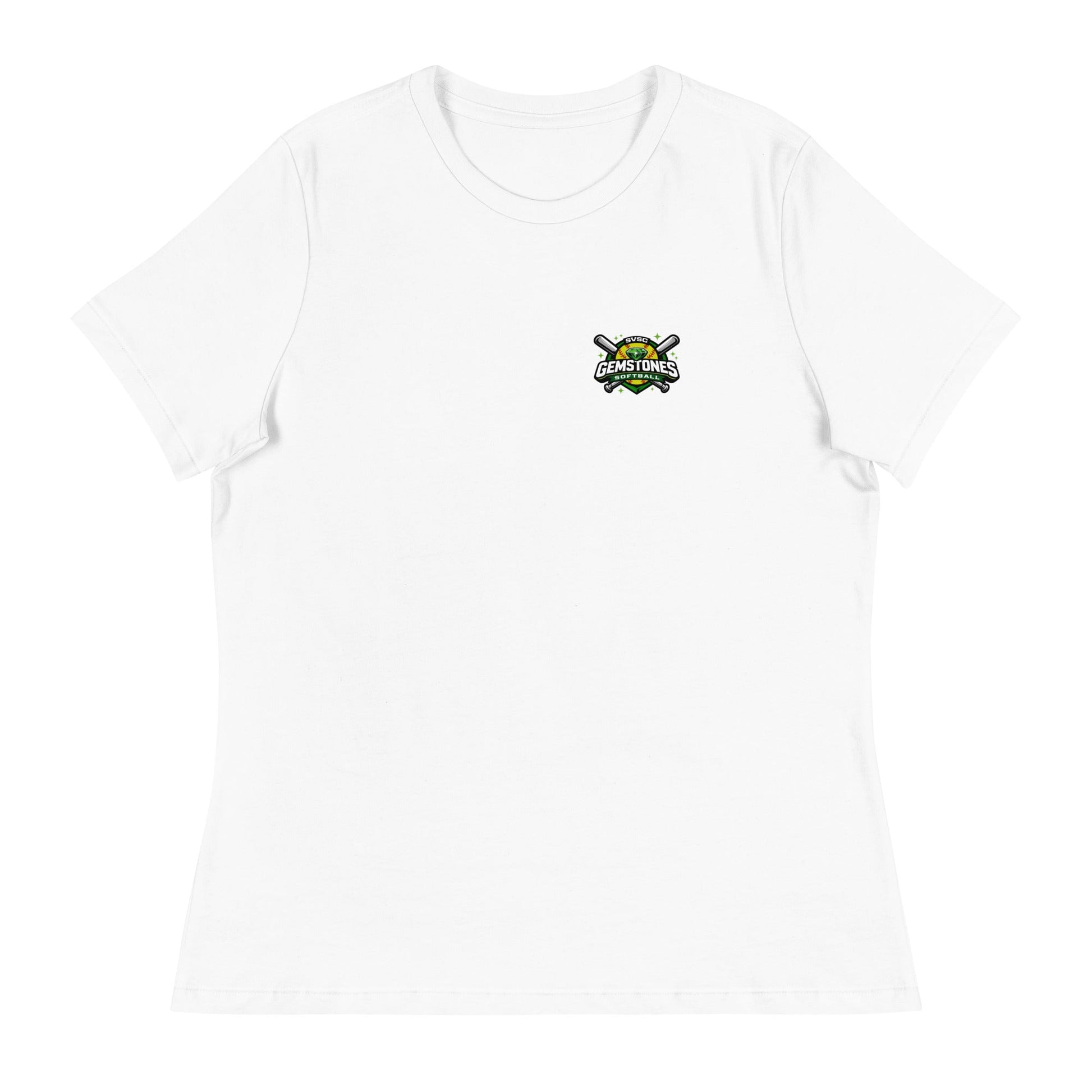 Performance | Women's Relaxed T Shirt | Silver Valley Gemstones | Vanguard Logo