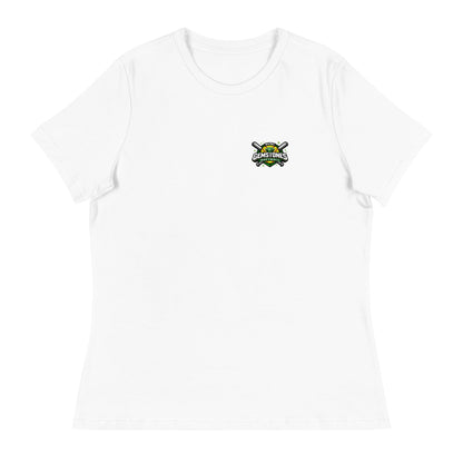 Performance | Women's Relaxed T Shirt | Silver Valley Gemstones | Vanguard Logo