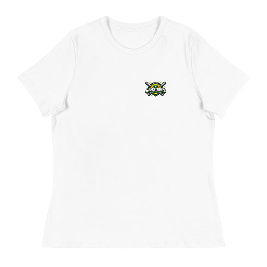 Performance | Women's Relaxed T Shirt | Silver Valley Gemstones | Vanguard Logo