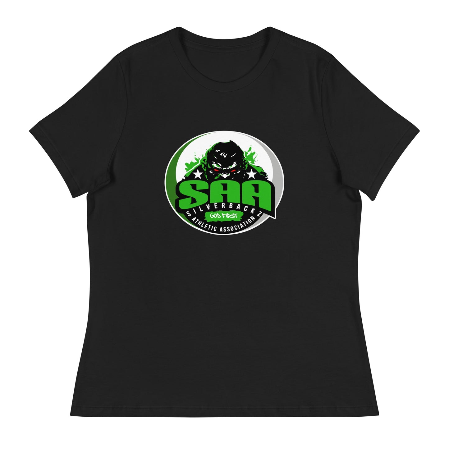 Performance | Women's Relaxed T Shirt | Silverbackz Athletic Association LLC | Silverback Logo