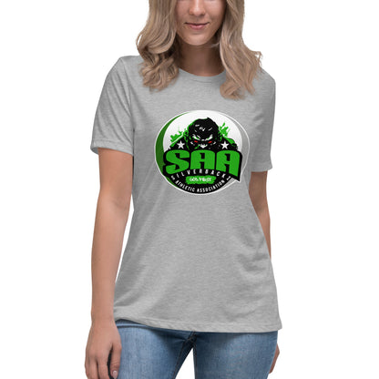 Performance | Women's Relaxed T Shirt | Silverbackz Athletic Association LLC | Silverback Logo