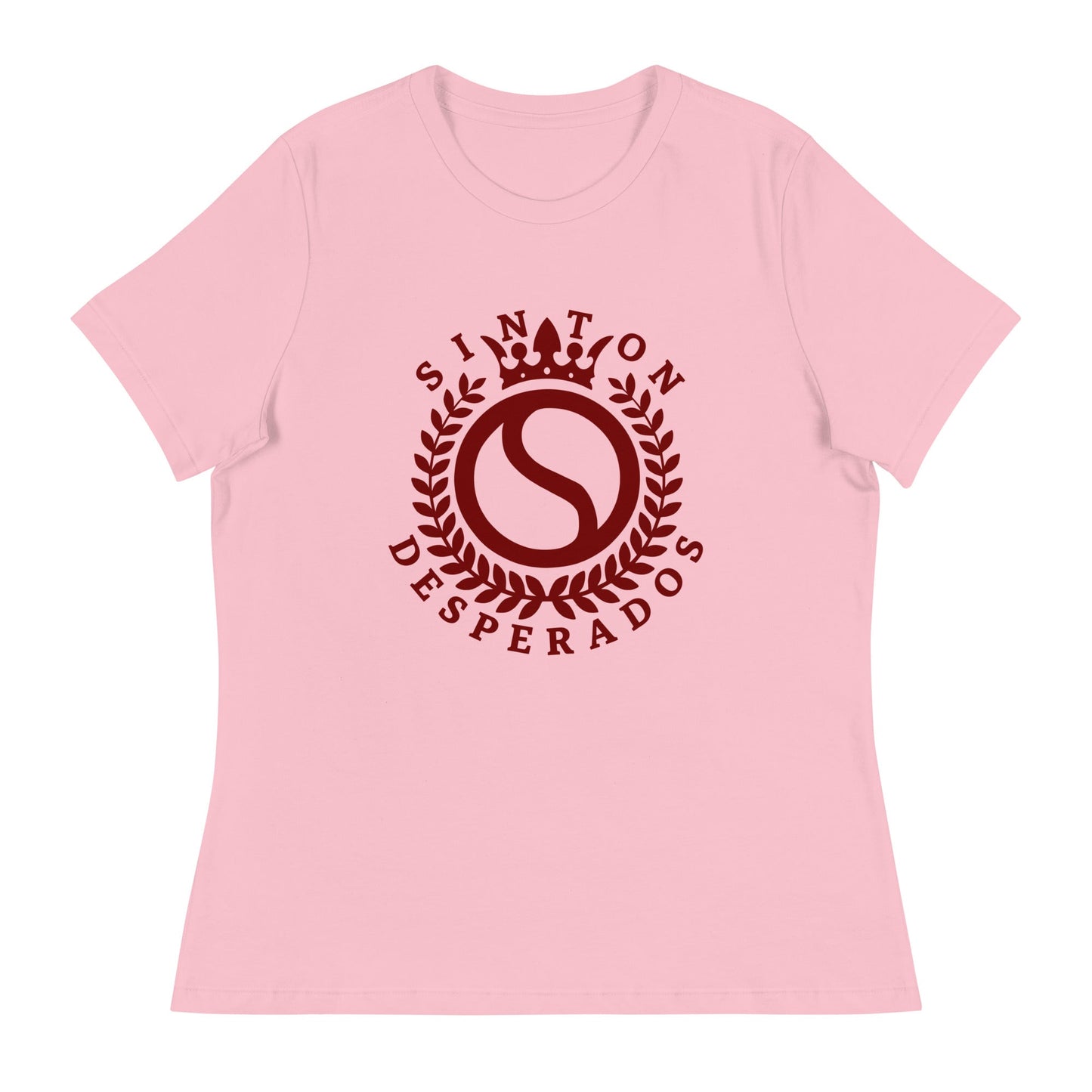 Performance | Women's Relaxed T Shirt | Sinton Desperados Baseball | Emblem Logo