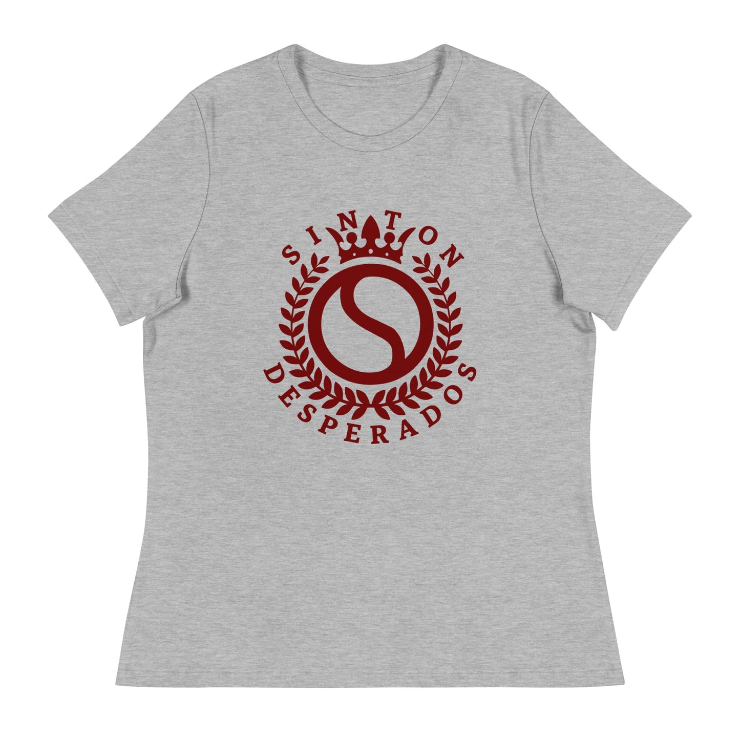 Performance | Women's Relaxed T Shirt | Sinton Desperados Baseball | Emblem Logo
