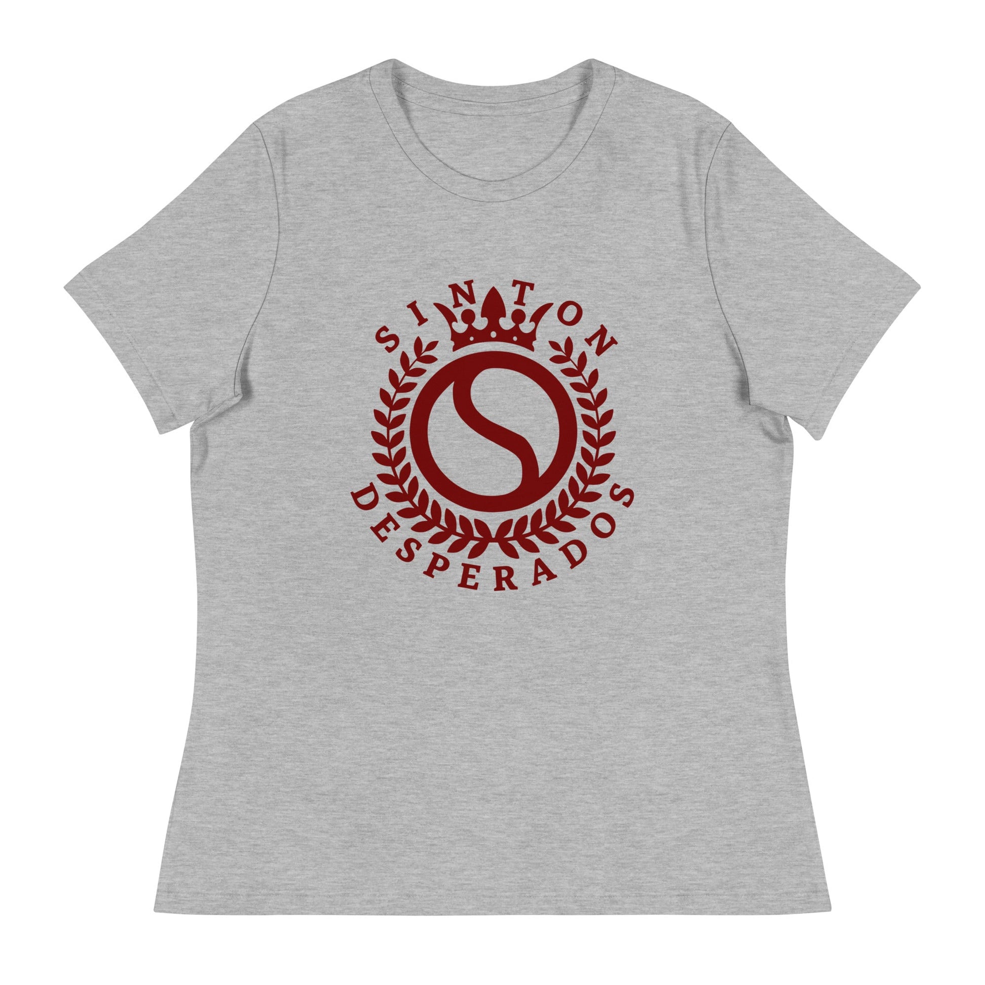 Performance | Women's Relaxed T Shirt | Sinton Desperados Baseball | Emblem Logo
