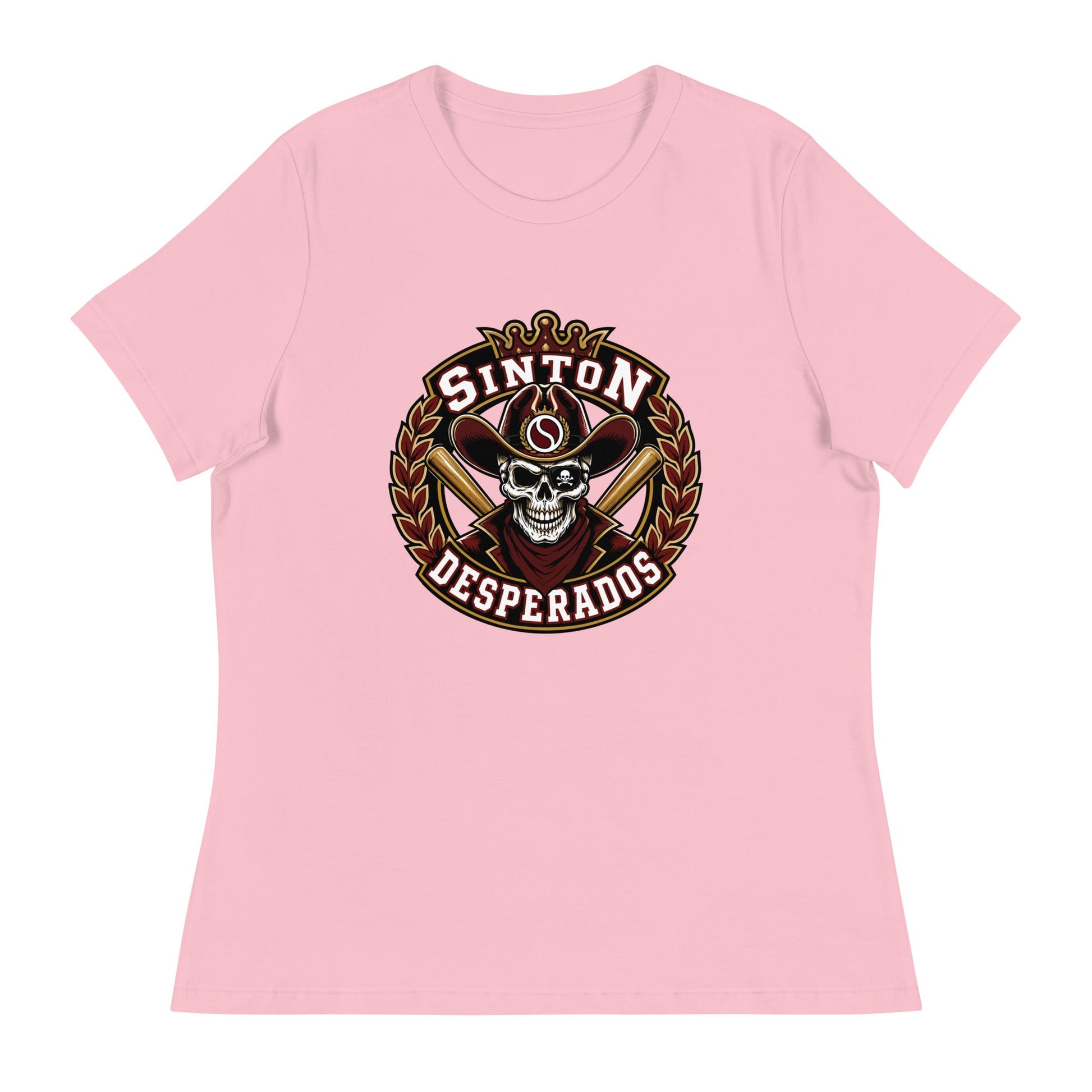 Performance | Women's Relaxed T Shirt | Sinton Desperados Baseball | Ridge Varsity Logo
