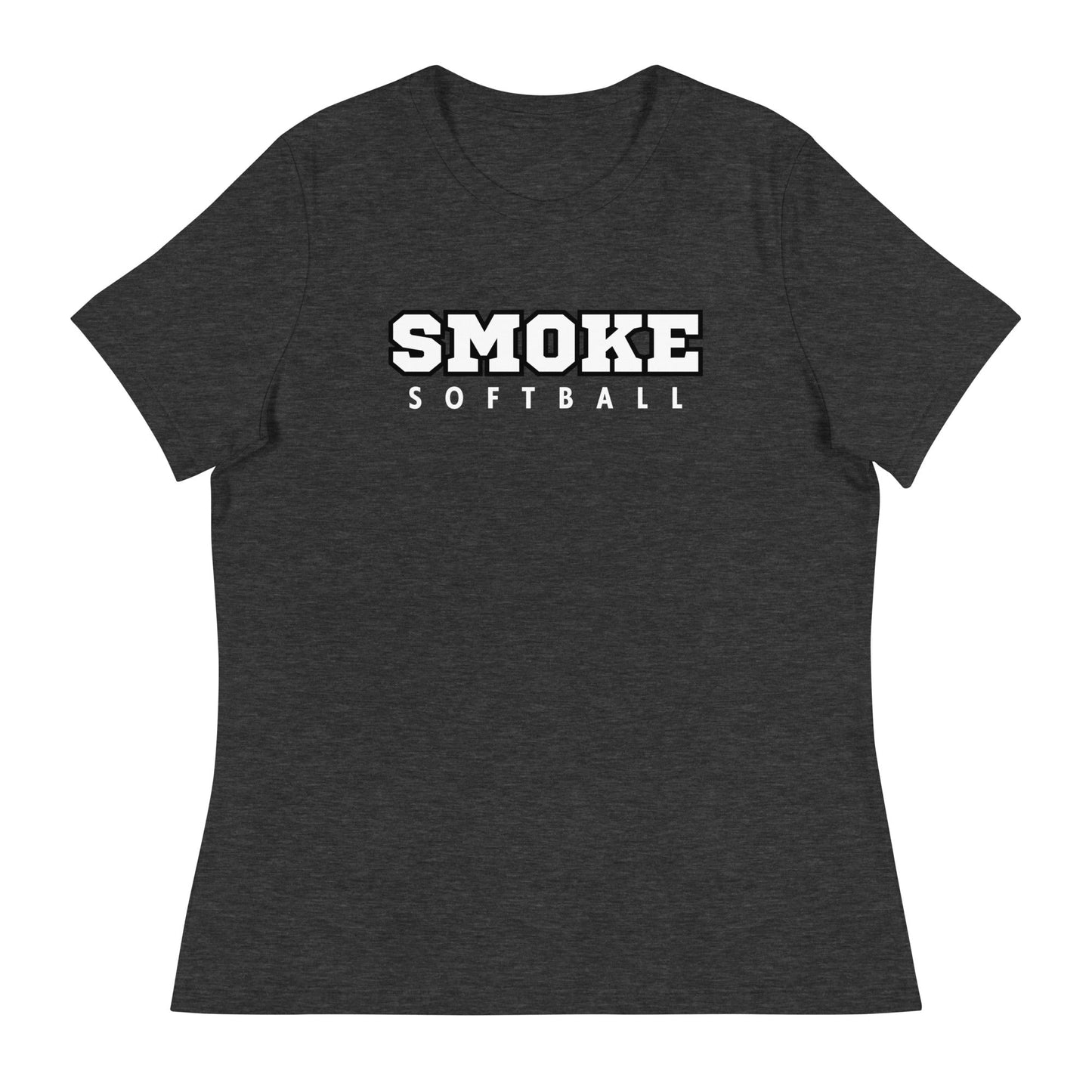 Performance | Women's Relaxed T Shirt | Smoke 14U Softball | Crest Logo