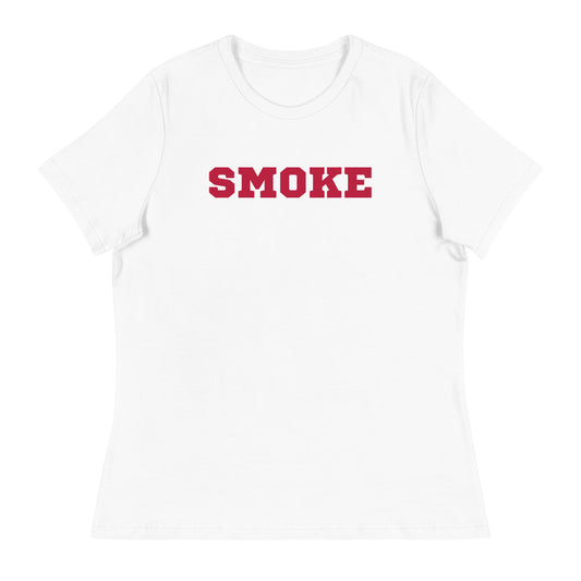 Performance | Women's Relaxed T Shirt | Smoke 14U Softball | Modern Script Logo