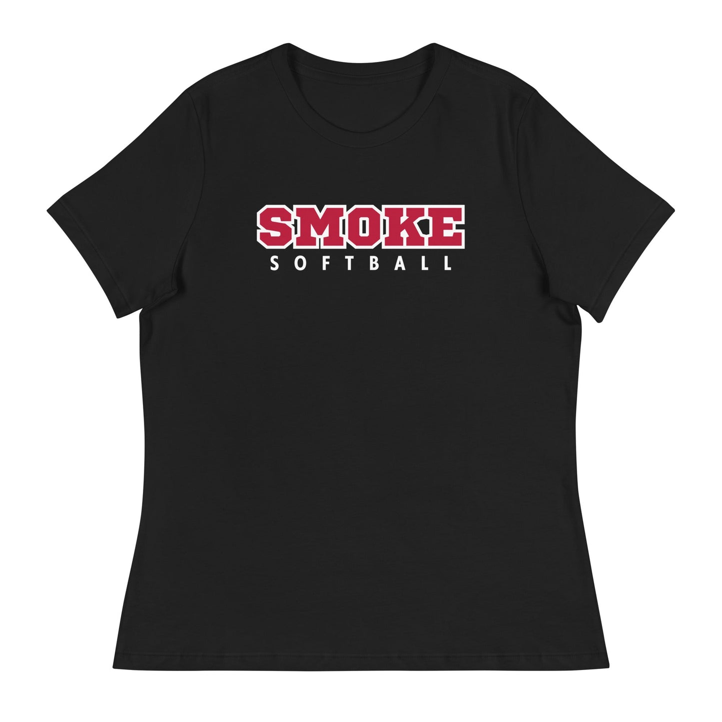 Performance | Women's Relaxed T Shirt | Smoke 14U Softball | Modern Script Logo