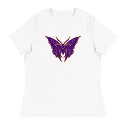 Performance | Women's Relaxed T Shirt | SoCal Monarchs | Crest Logo