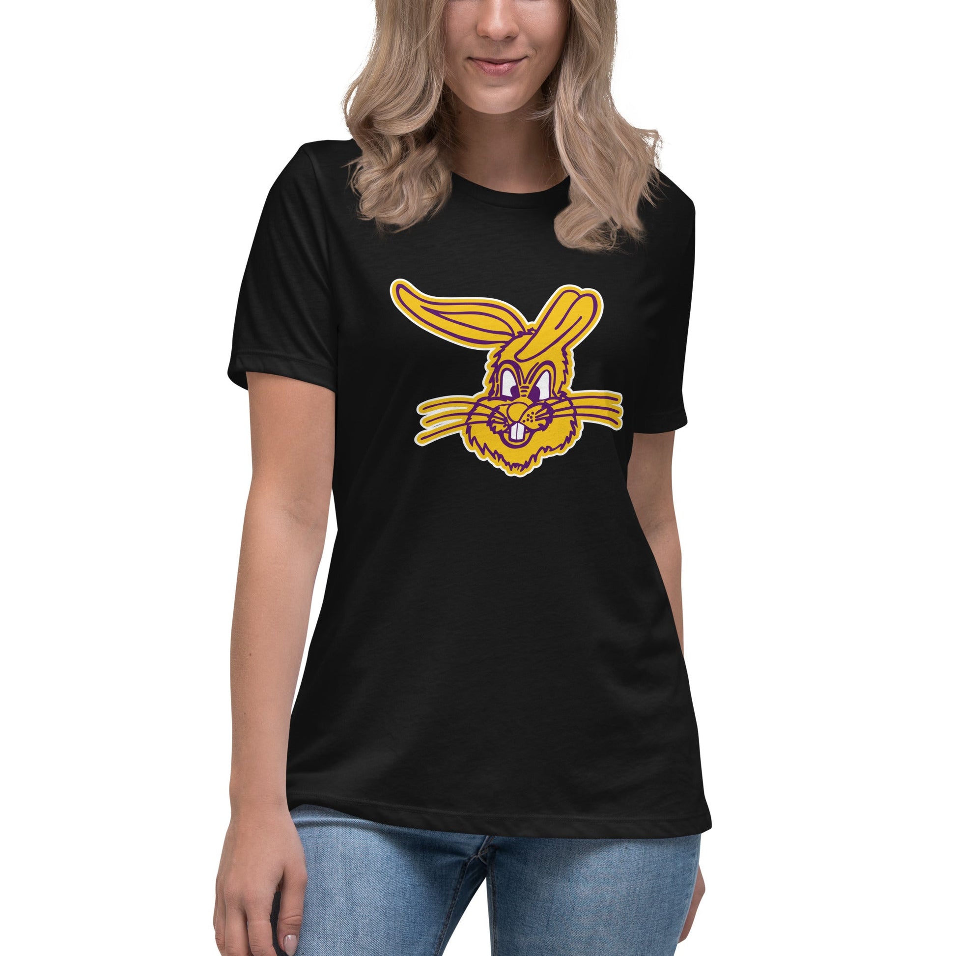 Performance | Women's Relaxed T Shirt | Somerset Athletics | Jumpers mascot Logo
