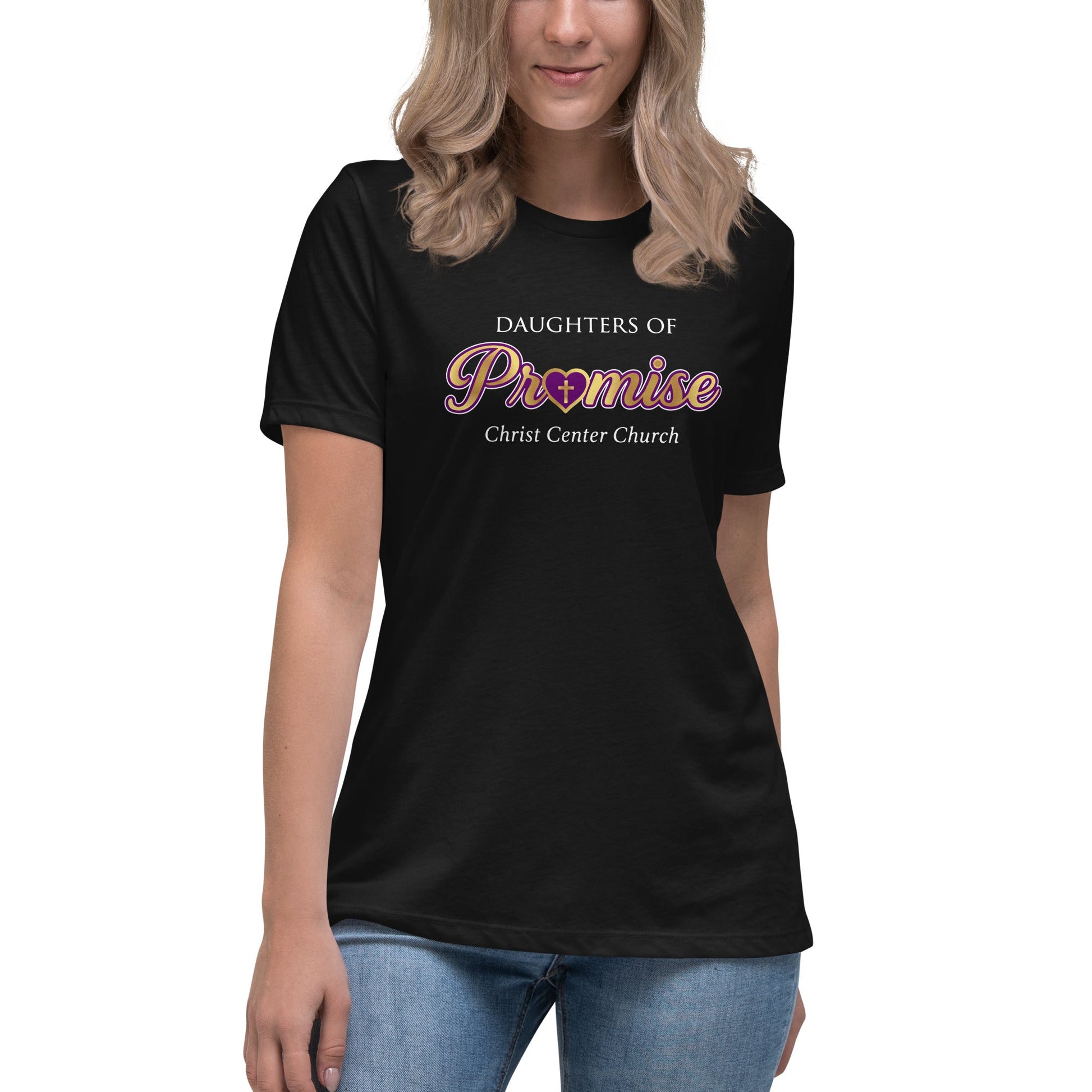 Performance | Women's Relaxed T Shirt | Sons and Daughters of Promise, Inc. | Mark Logo