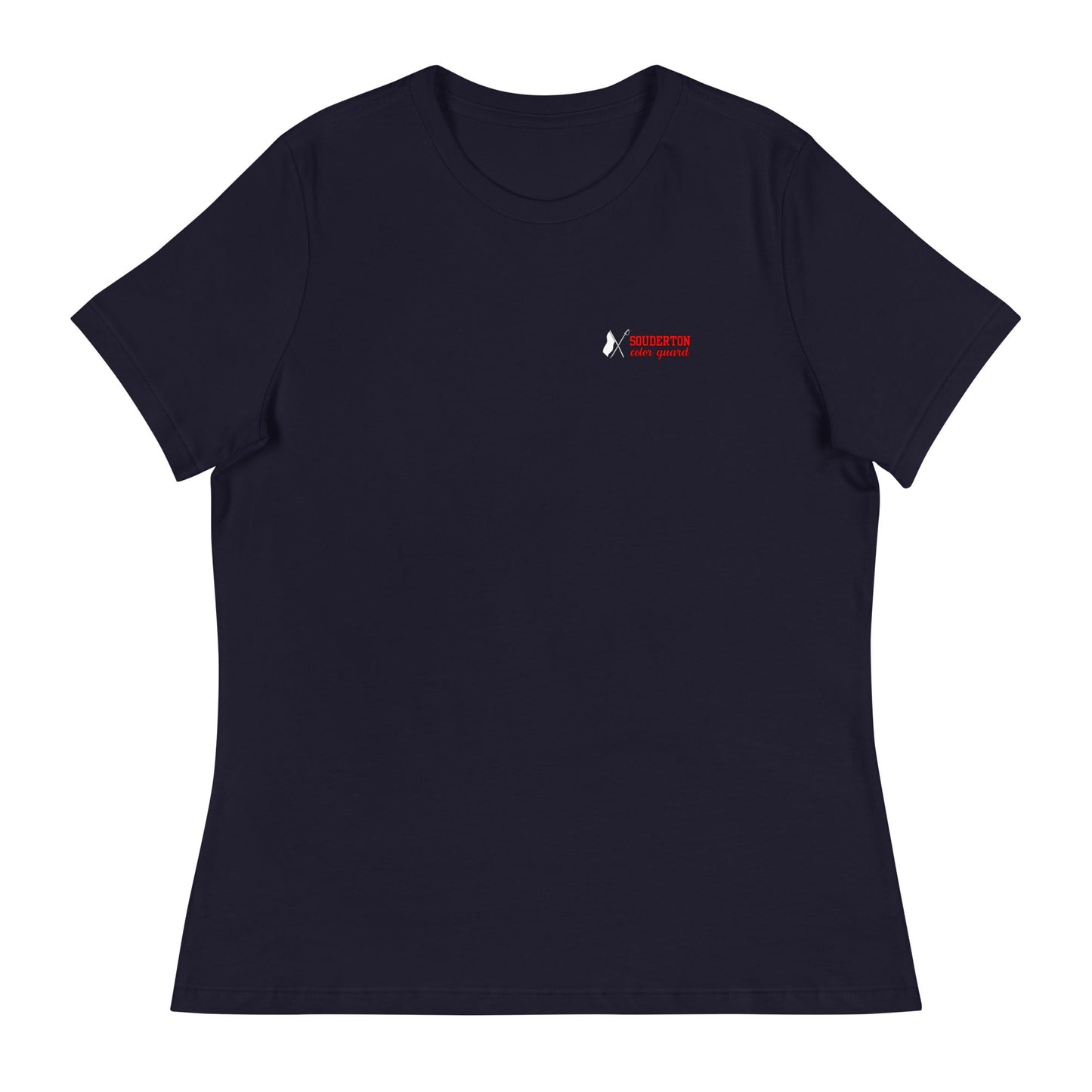 Performance | Women's Relaxed T Shirt | Souderton Color Guard | Crest Logo