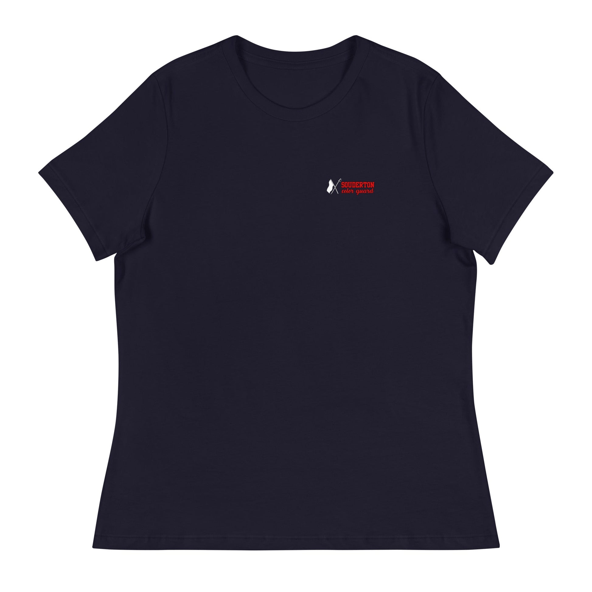 Performance | Women's Relaxed T Shirt | Souderton Color Guard | Crest Logo