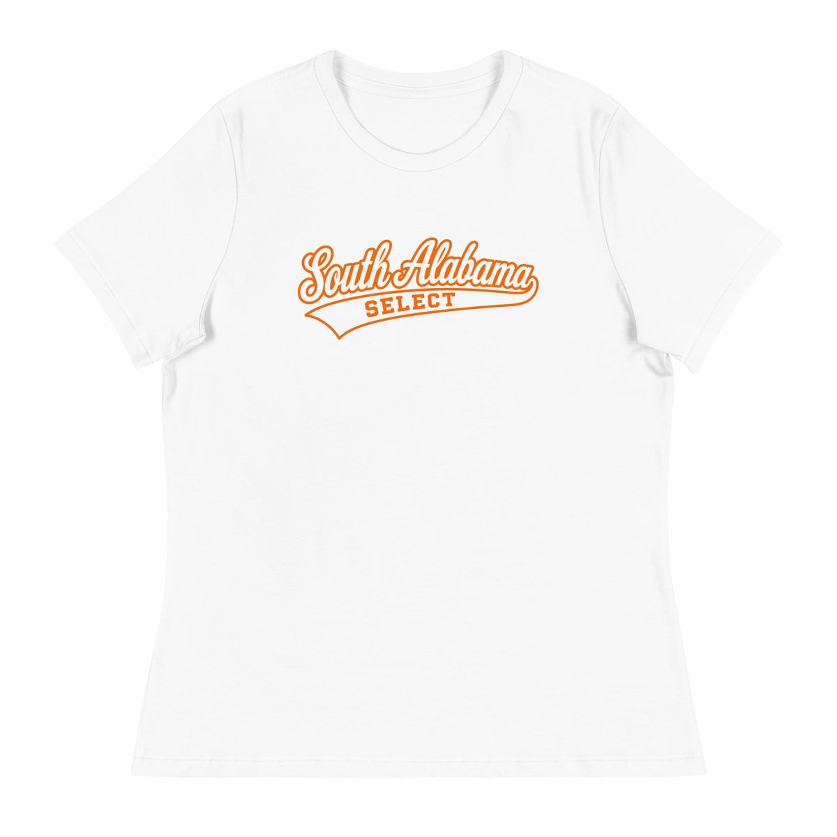 Performance | Women's Relaxed T Shirt | South Alabama Select 8U | Athletics Logo