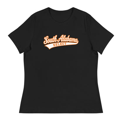 Performance | Women's Relaxed T Shirt | South Alabama Select 8U | Athletics Logo